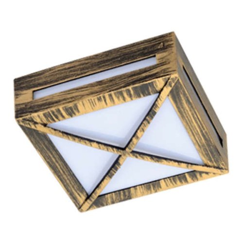 Светильник Ecola 3083W GX53 220В 10Вт Квадрат решетка IP65 Бронза фото Светильник Ecola 3083W GX53 220В 10Вт Квадрат решетка IP65 Бронза картинка